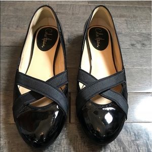 ✨Cole Haan Black Leather Flats